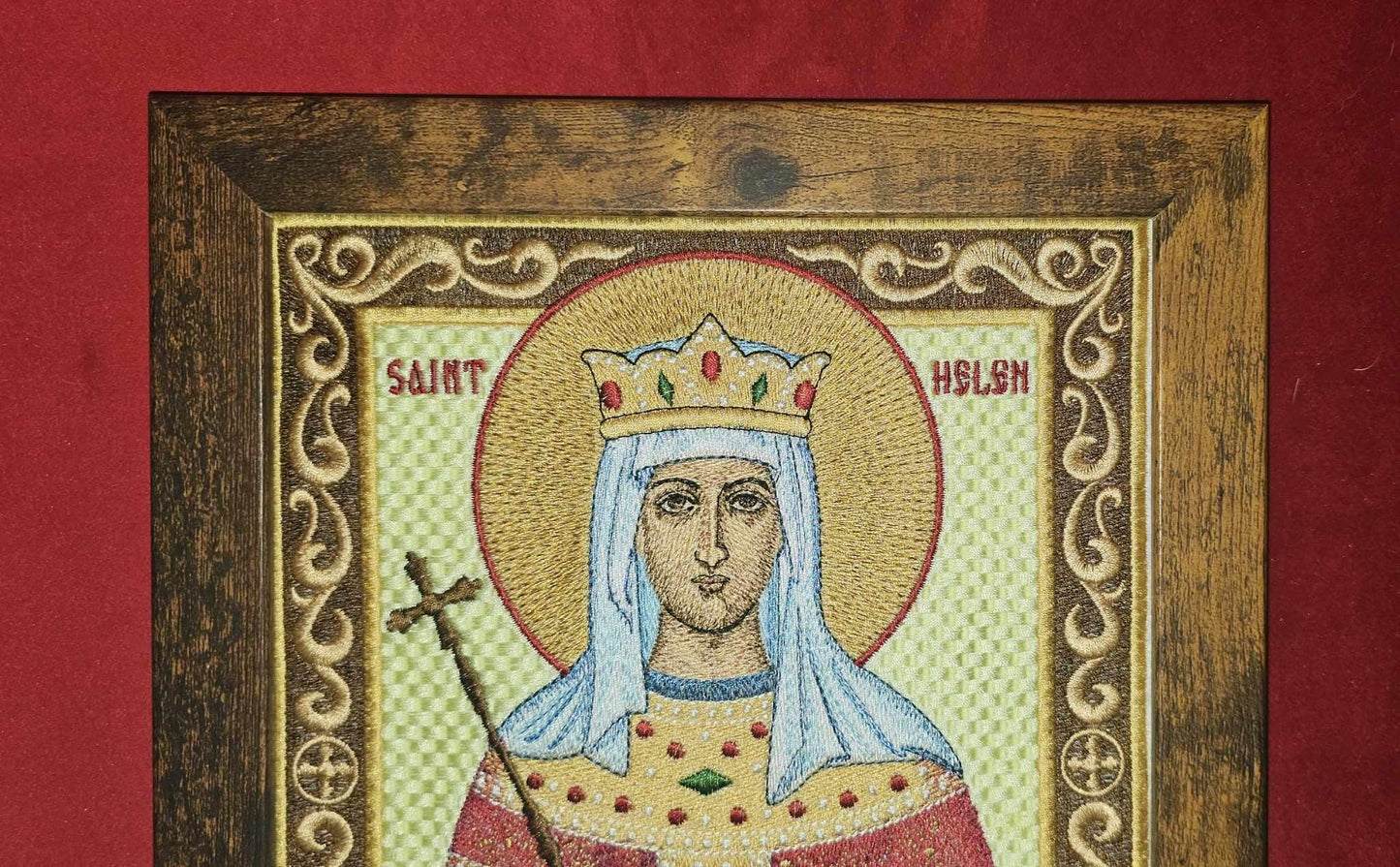Saint Helen- 8x10 Embroidered Orthodox Christian Icon