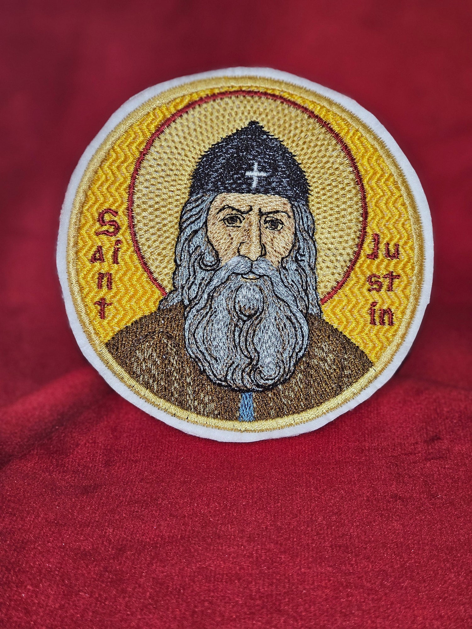 Saint Justin Of Serbia Mini Pocket Icon Orthodox Icon – Pocket Icon