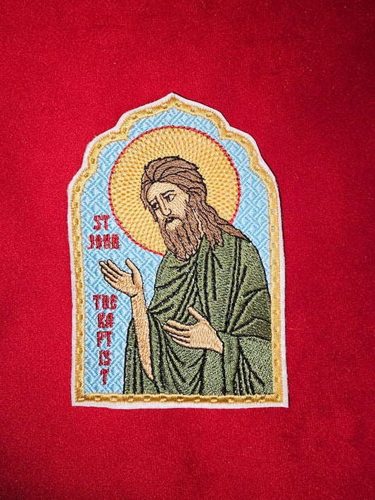 Saint John The Baptist Orthodox Pocket Icon 2.75×4.5