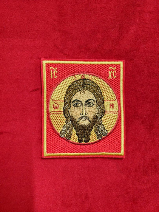 The Holy Face Of Jesus Christ Pocket Icon, Byzantine Orthodox Christian Icon 3 1/4 x 3 3/4