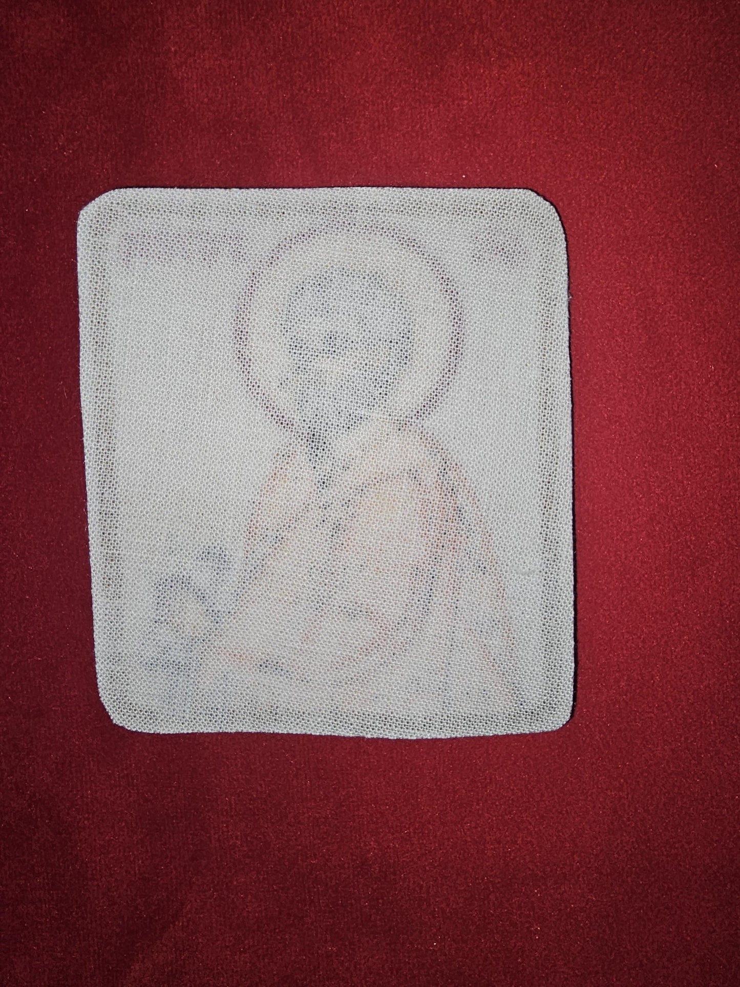 Saint Peter Pocket Icon or Patch, Byzantine Orthodox Christian Icon 3.35x 3.93 inches